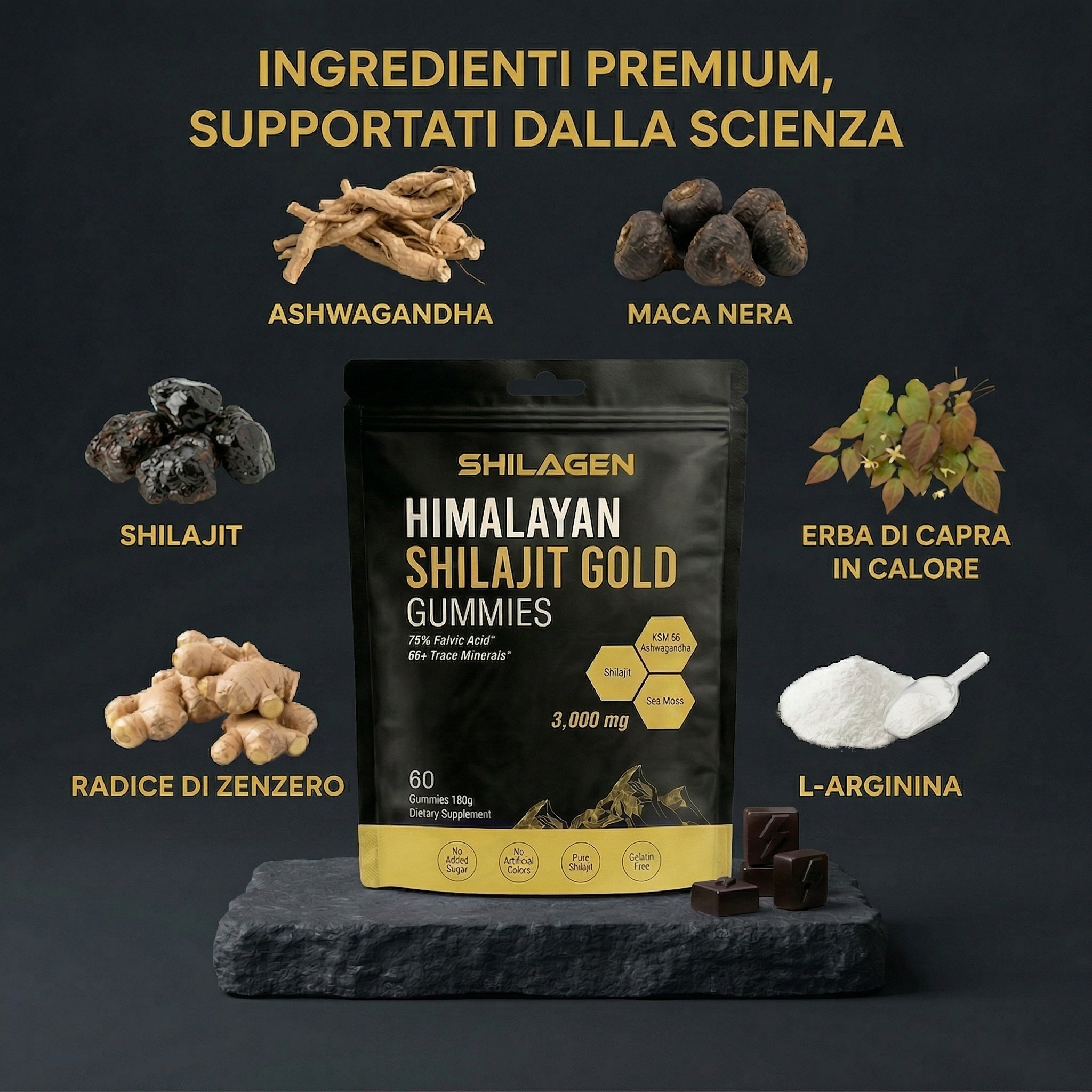 Shilagen Shilajit Gummies